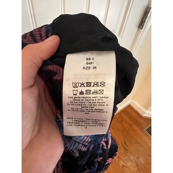 Ganni Women's Floral Pleated Skirt Sz 36‎ Small 4 - Picture 6 of 6